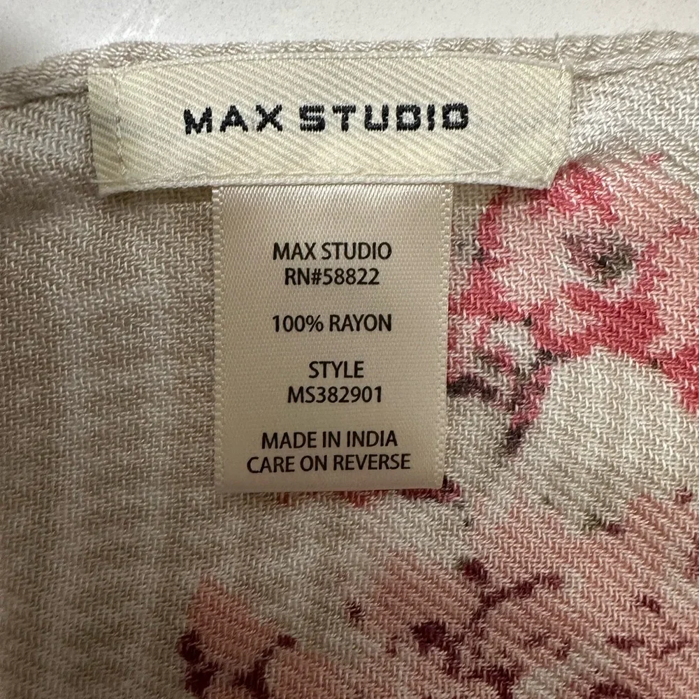 Max Studio Floral Scarf 71